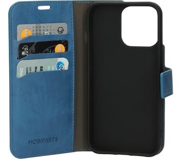 Mobiparts Classic Wallet Case Apple iPhone 13 Steel Blue
