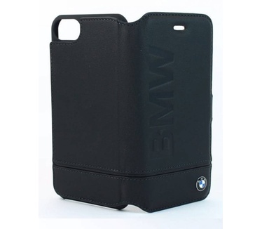 BMW Originele Signature Debossed Logo Folio Bookcase voor de iPhone 6 / 6S / 7 / 8 - Zwart  Zwart