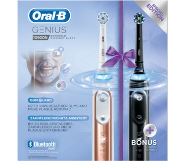 Oral-B Genius 10900N Elektrische Tandenborstels Roségoud En Zwart Powered By Braun