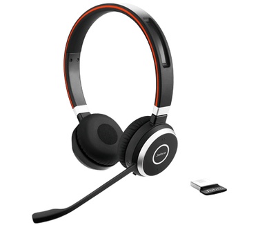Jabra Evolve 65 (Rood, Zwart)