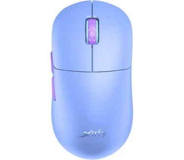 Xtrfy M8 Wireless - Frosty Purple - Gaming muis - Optisch - 5 knoppen - Paars