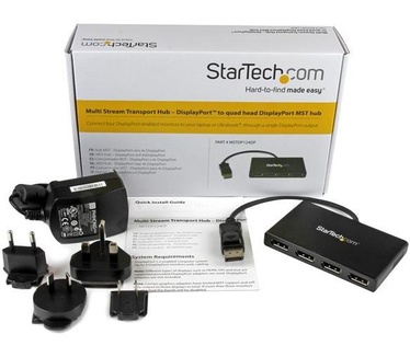 Startech.com DisplayPort to DisplayPort Multi-Monitor Splitter - 4-Port MST Hub