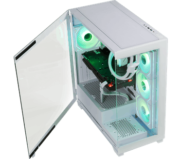 BitFenix Ceto Premium Edition White ARGB Behuizing + BPAB White 850W voeding