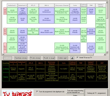 TV Dinges 0.8 screenshot