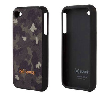 Speck Fitted for iPhone 4S/4 (Brown Cookie Camo) (Apple iPhone 4)