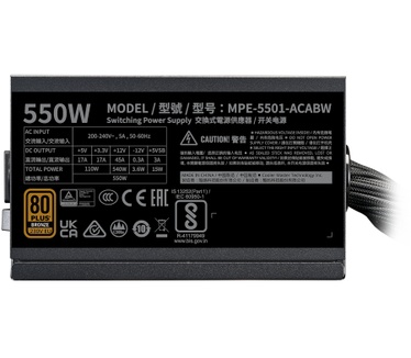 Cooler Master MWE Bronze 550 V3 230V