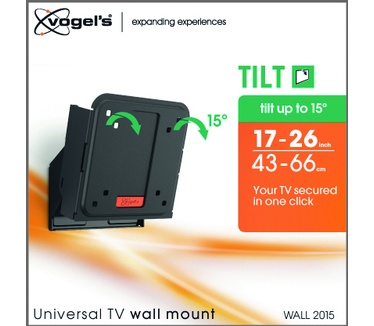 Vogel's WALL 2015 - Kantelbare TV-Muurbeugel