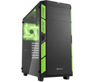 Sharkoon AI7000 Glass Groen Zwart