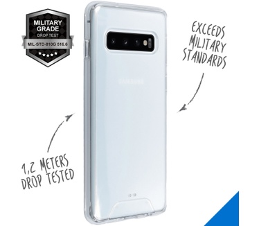 Accezz Xtreme Impact Backcover Samsung Galaxy S10 (Galaxy S10) Transparant