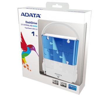 Adata DashDrive HV610 1TB Wit