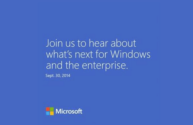 Microsoft-evenement Windows 9