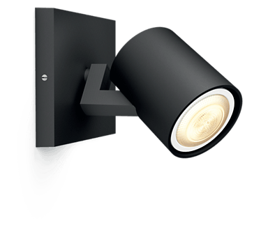 Philips Hue Runner spot zwart (White Ambiance, incl DIM switch)