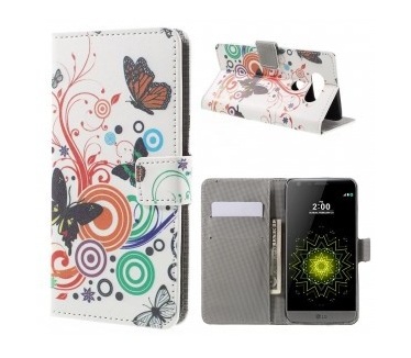 qMust LG G5 Wallet Case - hoesje met stand - Spring