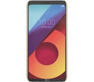 Nillkin Frosted Shield HardCase + Displayfolio voor LG Q6 - Goud Goud