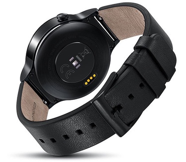 Huawei Watch Active (leren band) Zwart