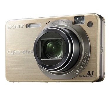 Sony Cybershot DSC-W150 Goud