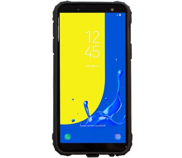 Mobiparts Rugged Shield Case Samsung Galaxy J6 (2018) Black