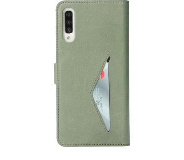 Mobiparts Classic Wallet Case Galaxy A70 Stone Green