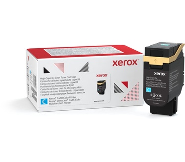 Xerox VersaLink C410/C415 cyaan tonercartridge grote capaciteit (7.000 pagina's)