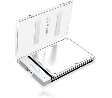 Icy Box IB-AC603-U31 Transparant
