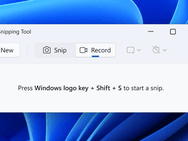 Windows 11 Snipping Tool (video) en Widgets-update