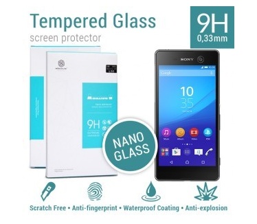 Nillkin Screenprotector Tempered Glass Sony Xperia M5 - 9H Nano