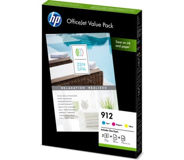 HP 912 Office Value Pack