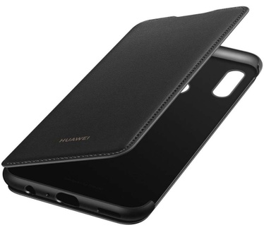 Huawei flip cover - zwart - voor P smart 2019  Transparant