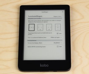 Tekstinstellingen Kobo Clara HD