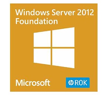 HP Microsoft Windows Server 2012 R2 Foundation ROK en/ru/pl/cs SW