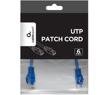 Gembird PP6U-0.25M/B Blauw