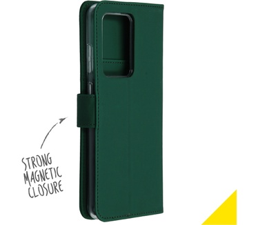 Accezz Wallet Softcase Bookcase Samsung Galaxy S20 Ultra - Groen (Galaxy S20 Ultra) Groen