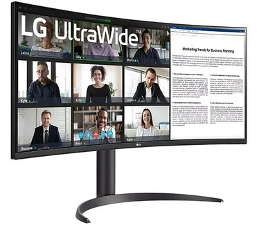 LG 34WR55QC-B Zwart