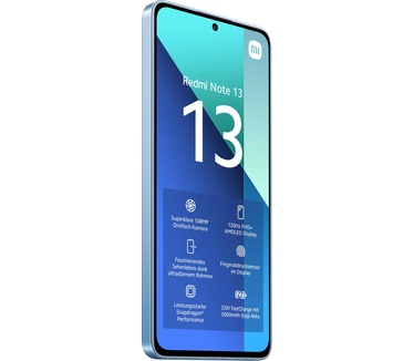 Redmi Note 13 4G, 6GB ram, 128GB opslag Blauw