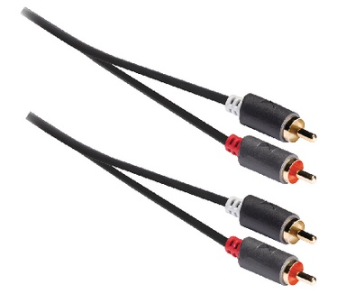 Konig 2 x RCA male/2 x RCA male, 3 m