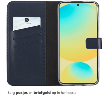 Selencia Echt Lederen Bookcase