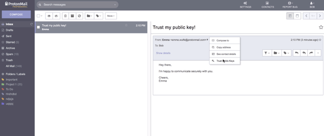 protonmail-verificatie