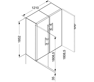 Liebherr SBSef 7242 Comfort NoFrost