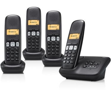 Gigaset A250A Quattro Zwart