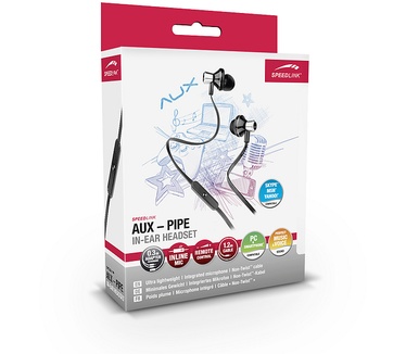 Speedlink AUX - PIPE (Zwart)