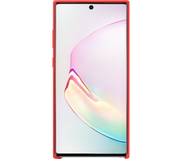 Samsung Silicone Cover Galaxy Note 10+ (Galaxy Note10+) Rood