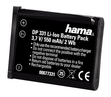 Hama Rechargeable Li-Ion Battery DP 331 f/ Nikon