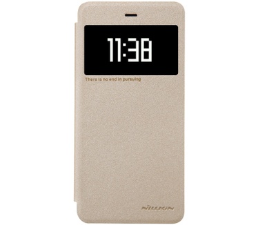 Nillkin New Sparkle S-View Book Case voor Xiaomi Mi5S - Goud