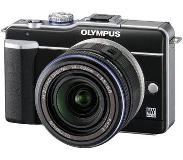 Olympus PEN E-PL1 + M.ZD ED 14-42mm + M.ZD ED 40-150mm Zwart