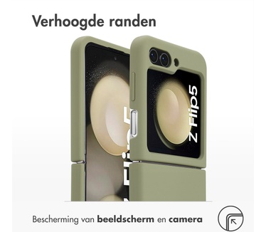 Accezz Liquid Silicone Backcover met MagSafe