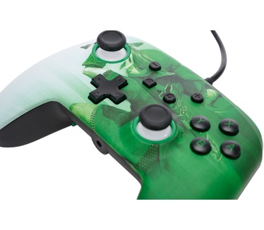 PowerA Enhanced Wired Controller - Heroic Link Groen, Wit