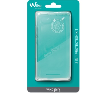 Wiko Jerry Protective Case - inclusief screenprotector - Clear