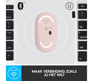 Logitech Pebble M350 Roze