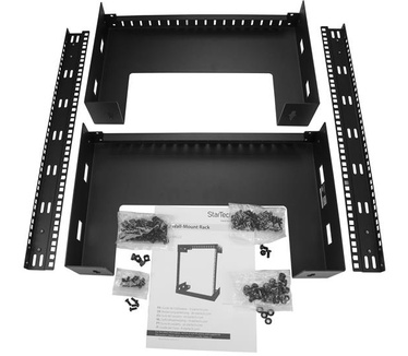Startech.com 12U wandmonteerbaar server rack open frame kast 30 cm diep
