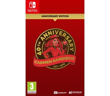 Carmen Sandiego - 40th Anniversary Edition, Switch